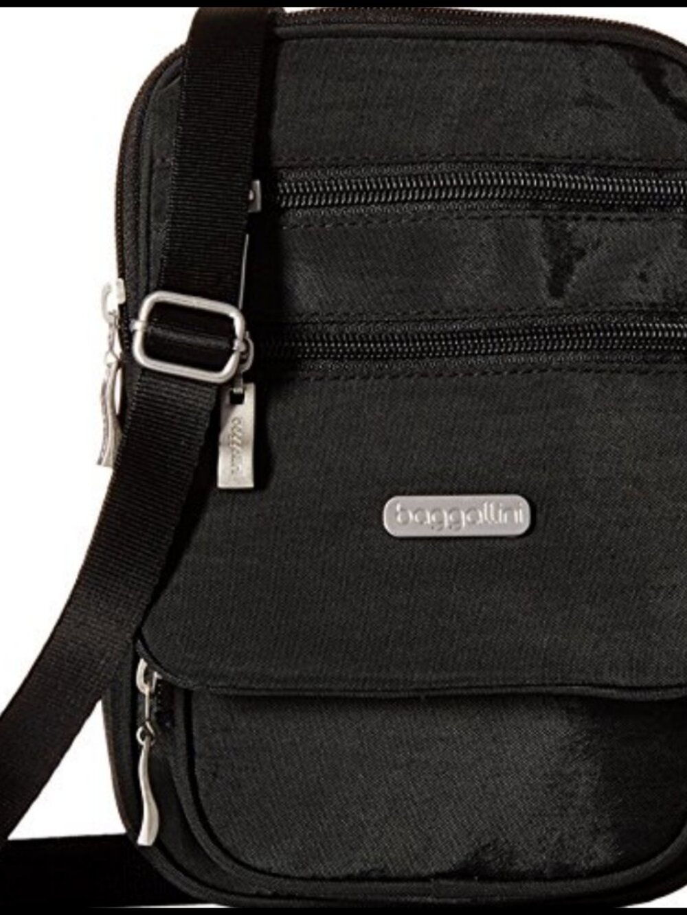 Journey Crossbody Bag Lightweight Nylon RFID Travel Purse Adjustable